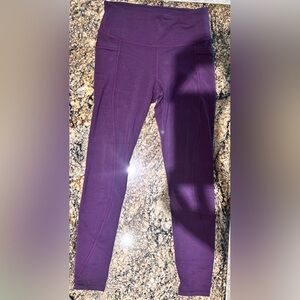 Athleta Plum Leggings Size M
